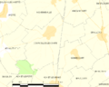 Map commune FR insee code 62248