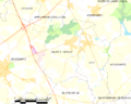 Map commune FR insee code 85212