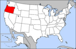 Archivo:Map of USA highlighting Oregon