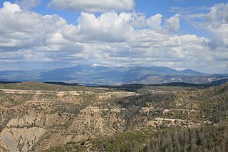 Mesa Verde National Park Park Point Overlook La Plata Mountains 2006 09 11.jpg