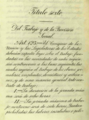 Pagina Original del Articulo 123 de la Constitucion de 1917