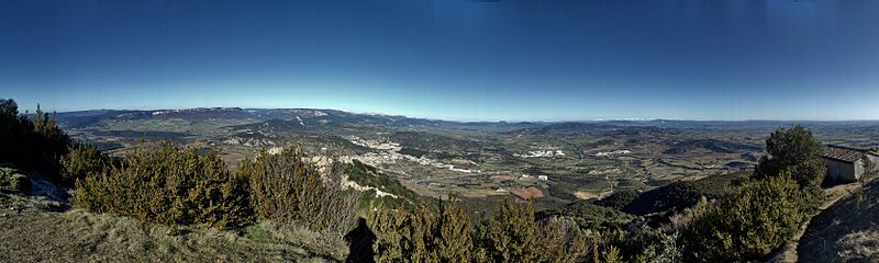 Panorámica desde Montejurra