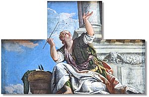 Archivo:Paolo Veronese - Dialettica - Decorazione del soffitto - Sala del Collegio - Palazzo Ducale Venezia