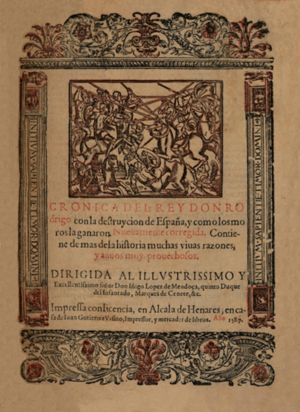 Archivo:Pedro de Corral (1587) Crónica del Rey Don Rodrigo