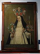 Pintura de Monjas Coronadas en el Museo Nacional del Virreinato 03