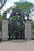RUSSIAN GATES AT NEMOURS MANSION, NEW CASTLE COUNTY,DELAWARE