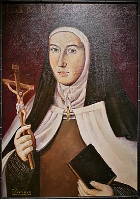 Archivo:Retrato de María de San José, O.C.D