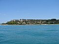 Ruins of Roman villa Lake Garda