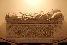Saint Peter's Basilica 2020 P08 Grotte vaticane Grave of Paulus II