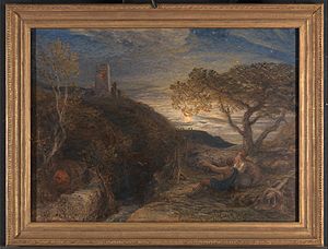 Archivo:Samuel Palmer - The Lonely Tower - Google Art Project