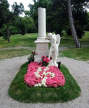 Archivo:Sankt Marxer Friedhof Mozart-Grabmal 1