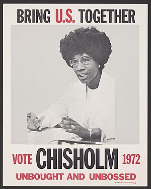 Archivo:Shirley Chisholm presidential campaign poster