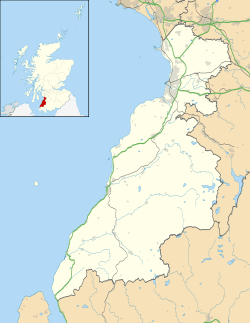 Girvan ubicada en South Ayrshire