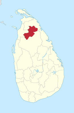 Sri Lanka districts Vavuniya.svg