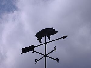 Archivo:Wilber's BBQ - Pig vane