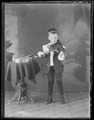 Young boy playing the violin (I0002501)f