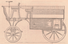 Archivo:Étienne Lenoir - Hippomobile - Le Monde illusté 1860