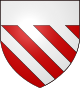 Blason ville fr Saint-Benoît (Aude).svg