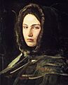 Brooklyn Museum - Girl in Fur Hood (Head of a Woman with Fur-Lined hood) - Abbott H. Thayer