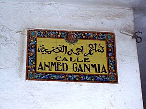 Archivo:Calle ahmed ganmia tetuan