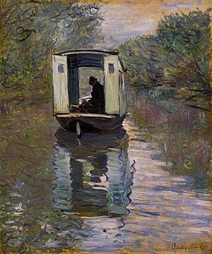 Archivo:Claude Monet Le bateau atelier