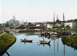 Archivo:Cleve Stadt und Hafen (um 1895)