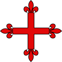 Archivo:Croix fleur-de-lysée geules