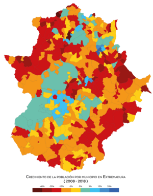 Archivo:Extremadura crecimiento 2008-2018