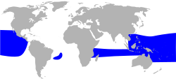 mapa de distribución