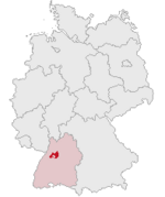 Archivo:Lage des Enzkreises in Deutschland
