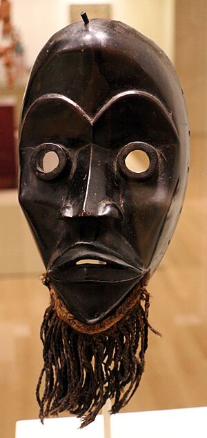 Archivo:Liberia, dan, maschera per impersonare zakpei ge, 1910 ca. 01