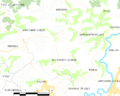 Map commune FR insee code 33445