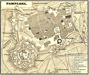 Archivo:Mapa de Navarra (1861) de Coello (Pamplona)