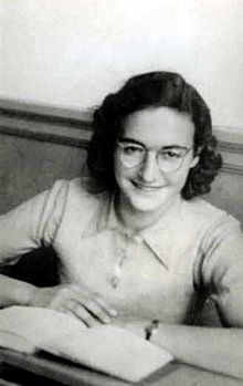 Margot Frank op het Joods lyceum.jpg