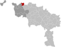 Mont-de-l'Enclus Hainaut Belgium Map