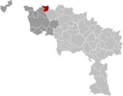 Mont-de-l'Enclus Hainaut Belgium Map.svg