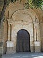 Mota del Cuervo portal iglesia