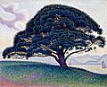 Paul Signac, 1893, The Bonaventure Pine, oil on canvas, 65.7 x 81 cm, Museum of Fine Arts, Houston