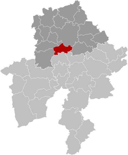 Profondeville Namur Belgium Map
