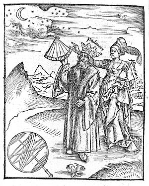 Archivo:Ptolomy and Astronomy, 1503 Wellcome L0012387