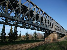 Puente de hierro de Mérida, Enero 2011 025.jpg