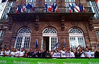 Archivo:Racing Club de Strasbourg Alsace réception Hôtel de Ville 3 juin 2013 01
