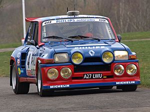 Archivo:Renault 5 Maxi Turbo - Race Retro 2008 02