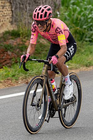 Archivo:Richard Carapaz during Simacourbe climb of Tour de France 2024 stage 13