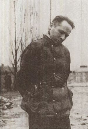 Archivo:Rudolph Hoess on gallows