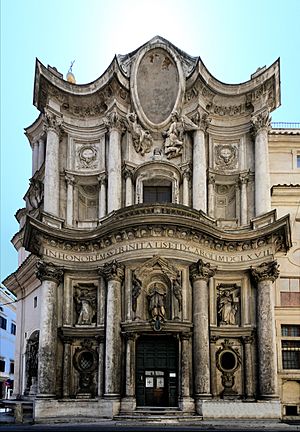 Archivo:San Carlo alle Quattro Fontane - Front