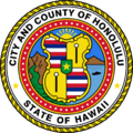 Seal of Honolulu, Hawaii