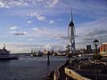 Spinnaker Tower and harbour