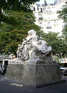 Archivo:Statue Léon Serpollet, Place Saint-Ferdinand, Paris 17