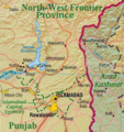 Tarbela Dam map